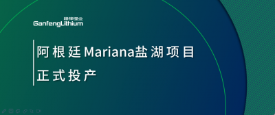 万搏【中国】锂业阿根廷Mariana盐湖项目正式投产